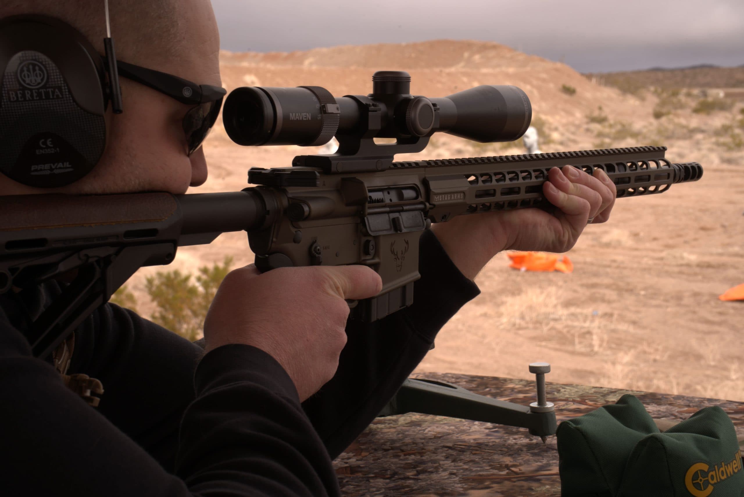 Precision shooting at the range